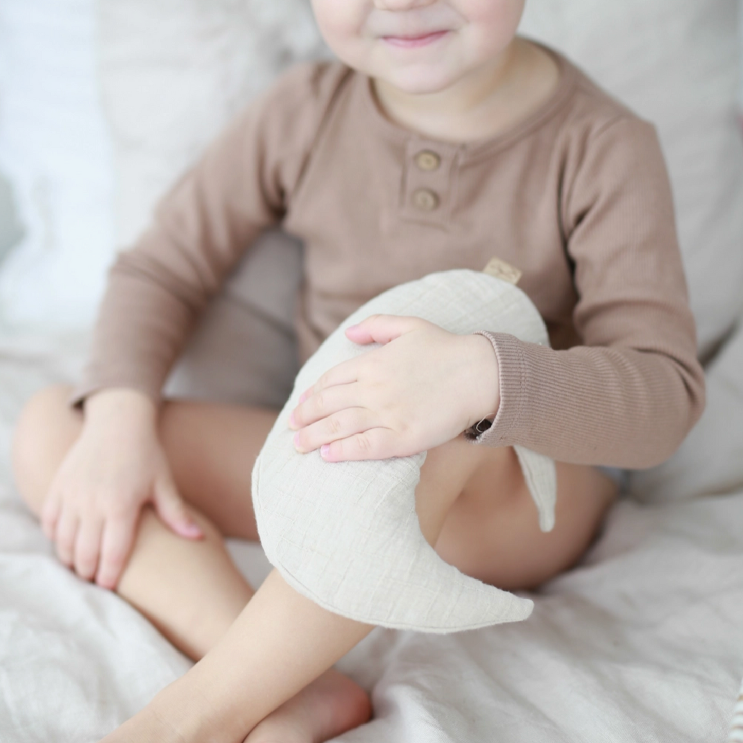 Kirschkernkissen - Halbmond