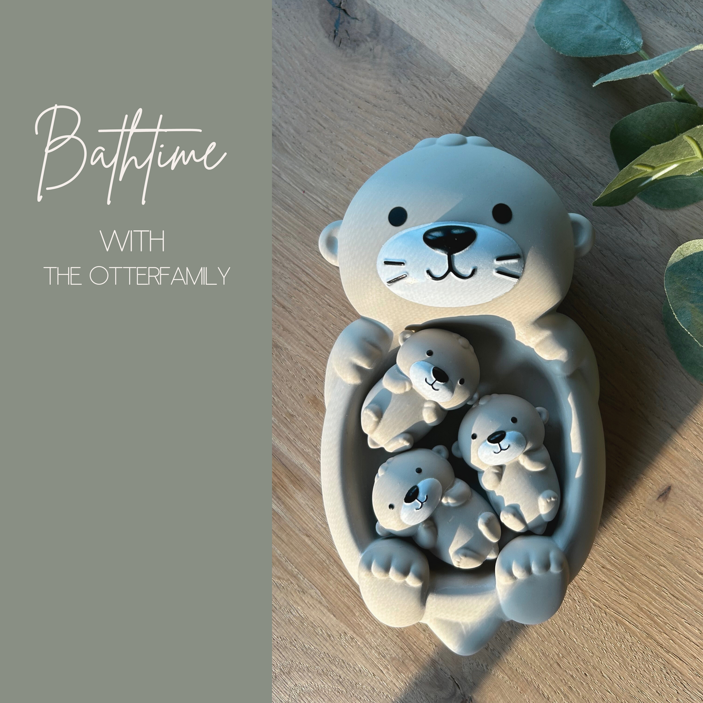 Badespielzeug - Otterfamilie