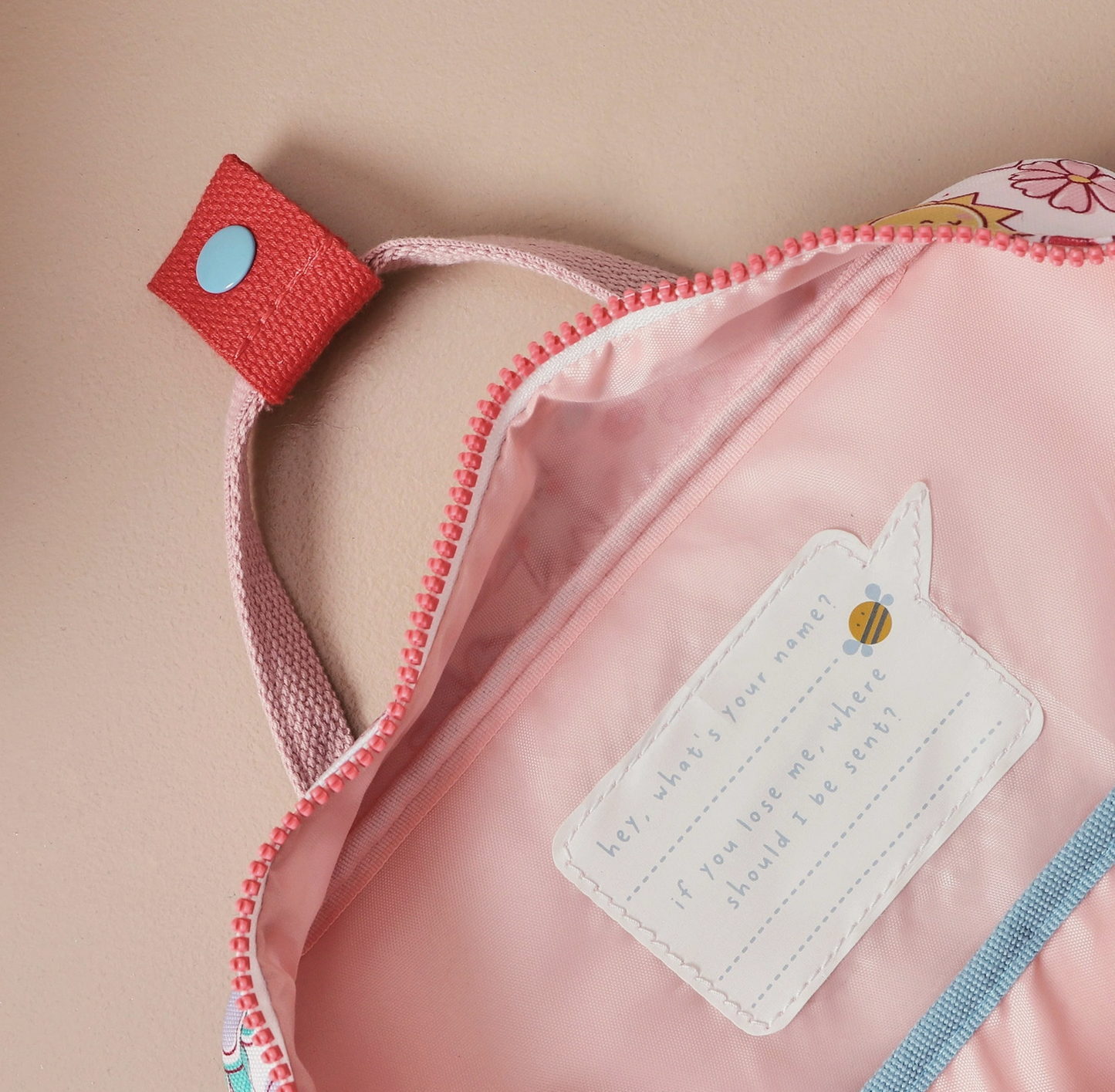 Flower-Power Kinderrucksack