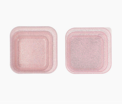 Lunchboxen I Rosa Glitter