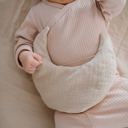 Kirschkernkissen - Halbmond