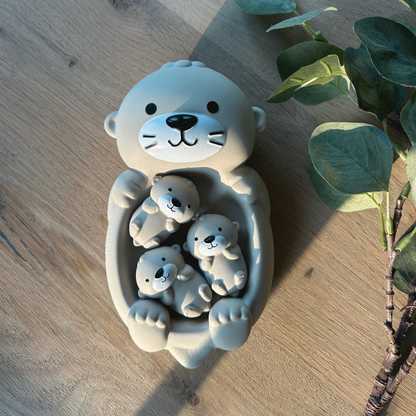 Badespielzeug - Otterfamilie